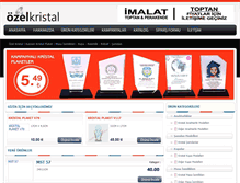 Tablet Screenshot of kristalozel.com